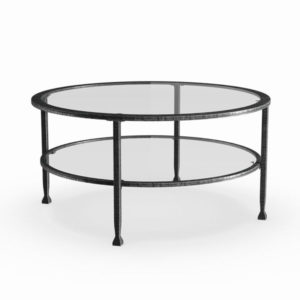 round-metal-and-glass-coffee-table-rental